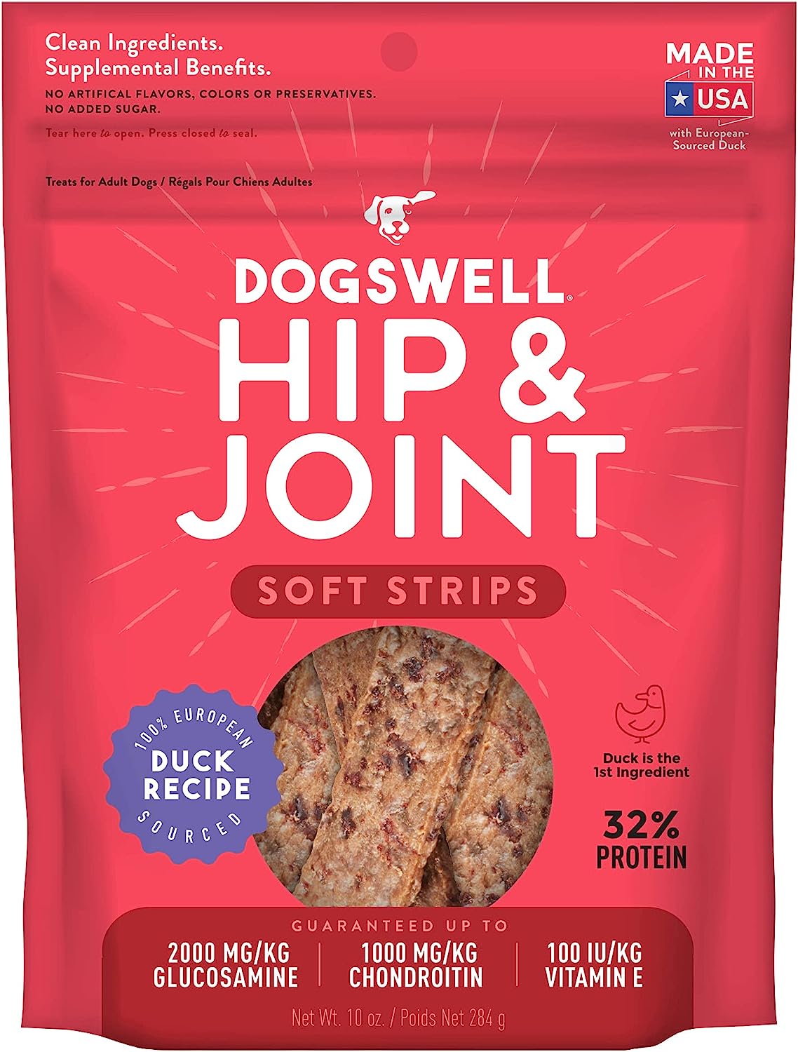 Hip & Joint Dog Treats 100% Meaty, Grain Free