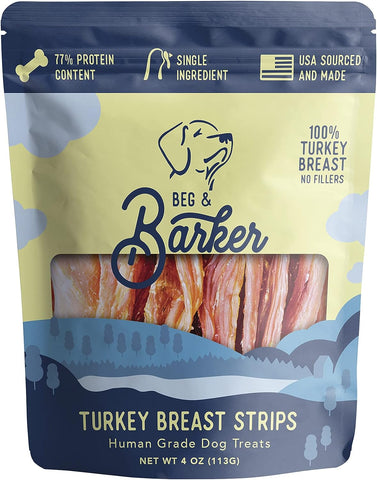Beg & Barker Turkey Jerky for Dogs