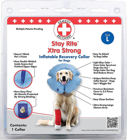 Recovery Xtra Strong Inflatable Recovery Dog Collar